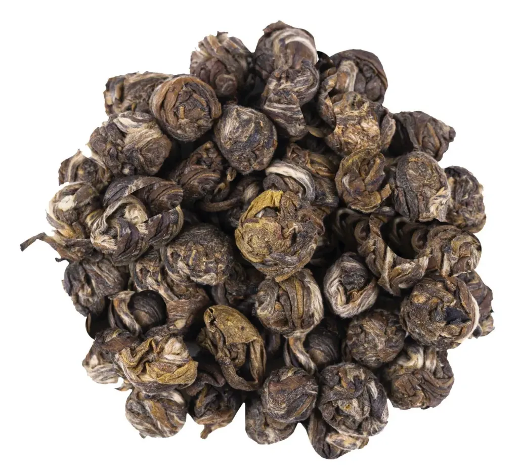 G01 - Organic Jasmin Dragon Pearls (100g iepakojums)